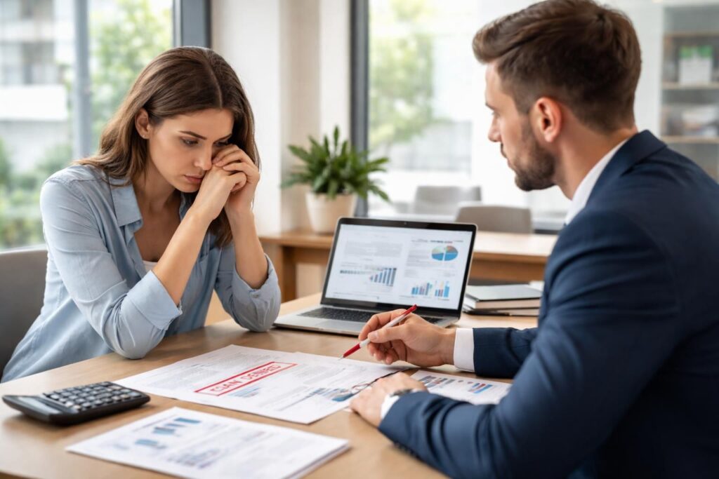 découvrez les démarches à suivre et les solutions possibles en cas de refus de crédit pour mieux gérer votre situation financière.