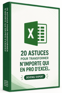 Femme utilisant Excel sur son ordinateur avec des notes à côté