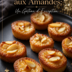 Financiers aux amandes fraîchement cuits, dorés et moelleux