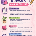 Un collégien utilisant une application éducative sur une tablette.