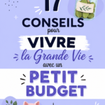 Femme souriante profitant de la vie en toute simplicité avec un budget serré.