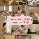 Femme pratiquant le Pilates à domicile sur un tapis, dans un cadre apaisant