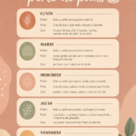 Menu équilibré pour la perte de poids avec des plats savoureux et sains