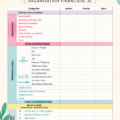 Femme utilisant Excel pour organiser son budget sur un ordinateur