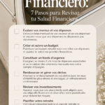 Femme utilisant une checklist pour évaluer sa santé financière