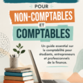Illustration d'une femme concentrée sur des documents comptables, représentant la comptabilité pour tous.
