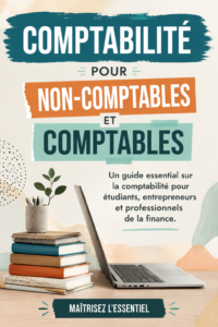 Illustration d'une femme concentrée sur des documents comptables, représentant la comptabilité pour tous.