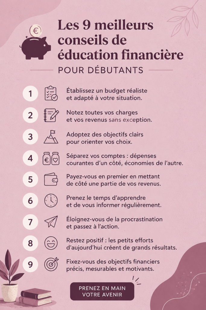 Femme utilisant une calculatrice pour établir un budget personnel.