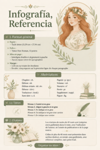Infographie colorée créée avec Genially illustrant des concepts de design graphique.