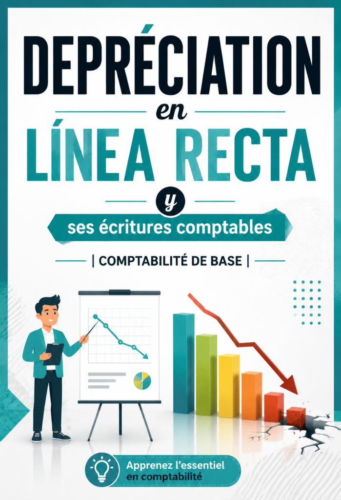 Illustration des principes de la dépréciation linéaire en comptabilité