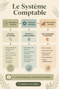 Illustration d'El Sistema Contable, un système comptable pratique.