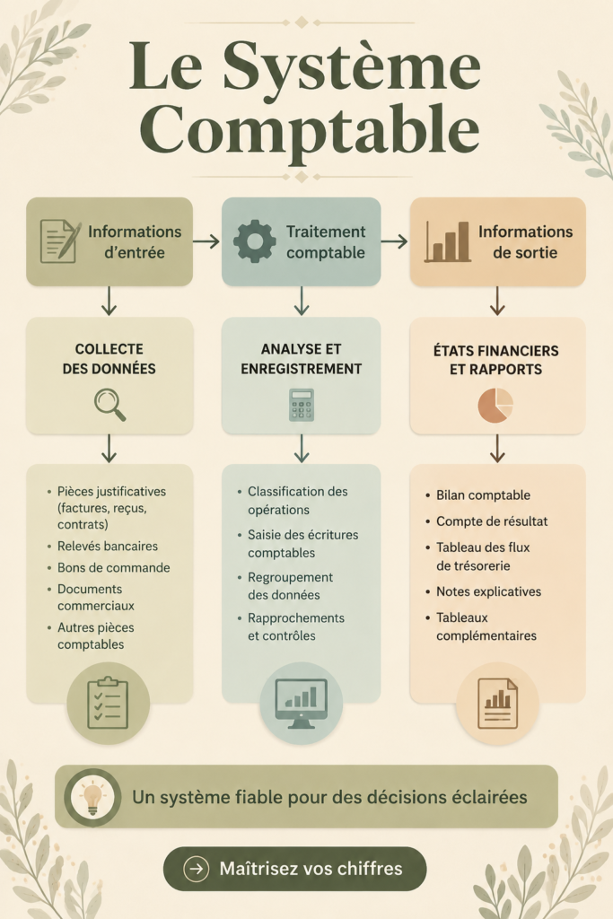 Illustration d'El Sistema Contable, un système comptable pratique.