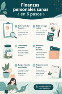 Femme travaillant sur son budget avec des outils pratiques pour une gestion financière saine.