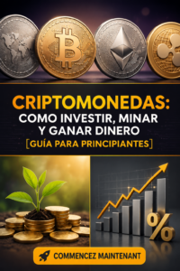 Femme devant son ordinateur, explorant l'univers des cryptomonnaies.
