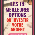 Femme prenant des notes sur ses options d'investissement