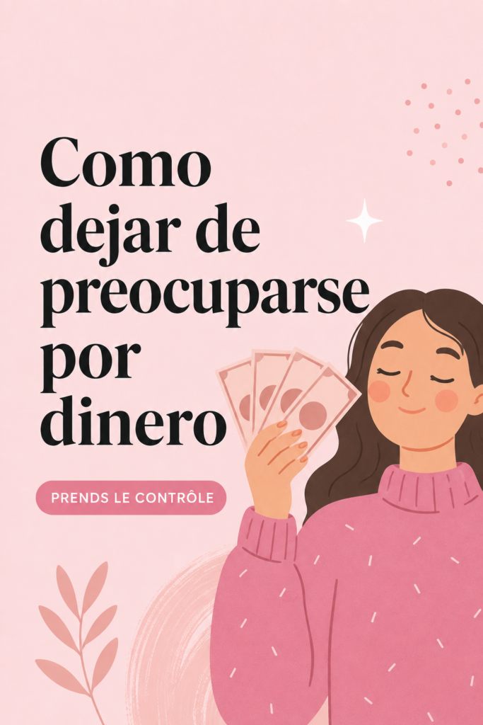 Femme souriante regardant un budget sur son ordinateur, illustrant l'aisance financière.