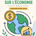 Illustration d'un graphique économique symbolisant l'importance de comprendre l'économie pour bien investir.