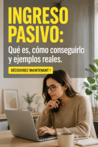 Femme utilisant un ordinateur portable pour explorer des méthodes de revenu passif.