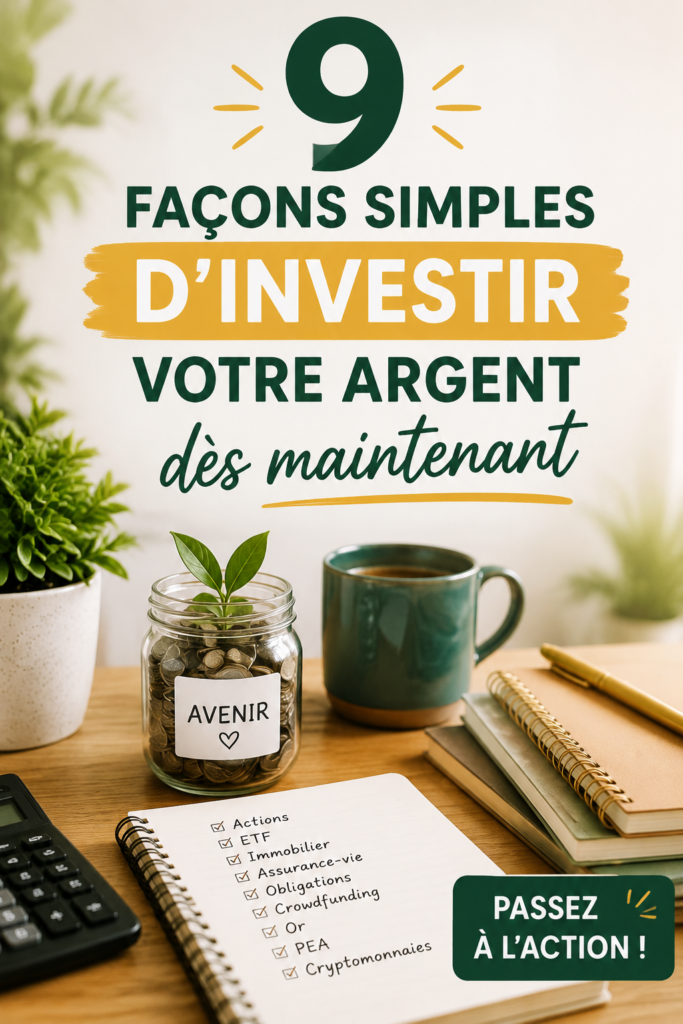 Une femme souriante analysant ses investissements financiers