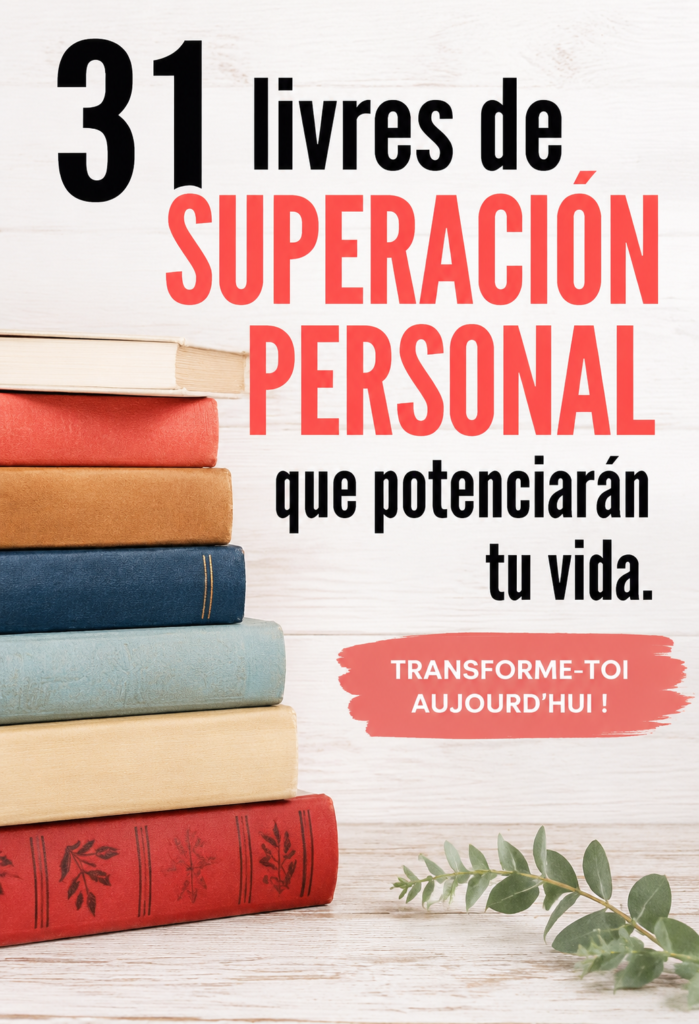 Couverture d'un livre d'épanouissement personnel inspirant