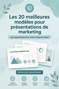 Modèle de présentation marketing moderne et efficace.