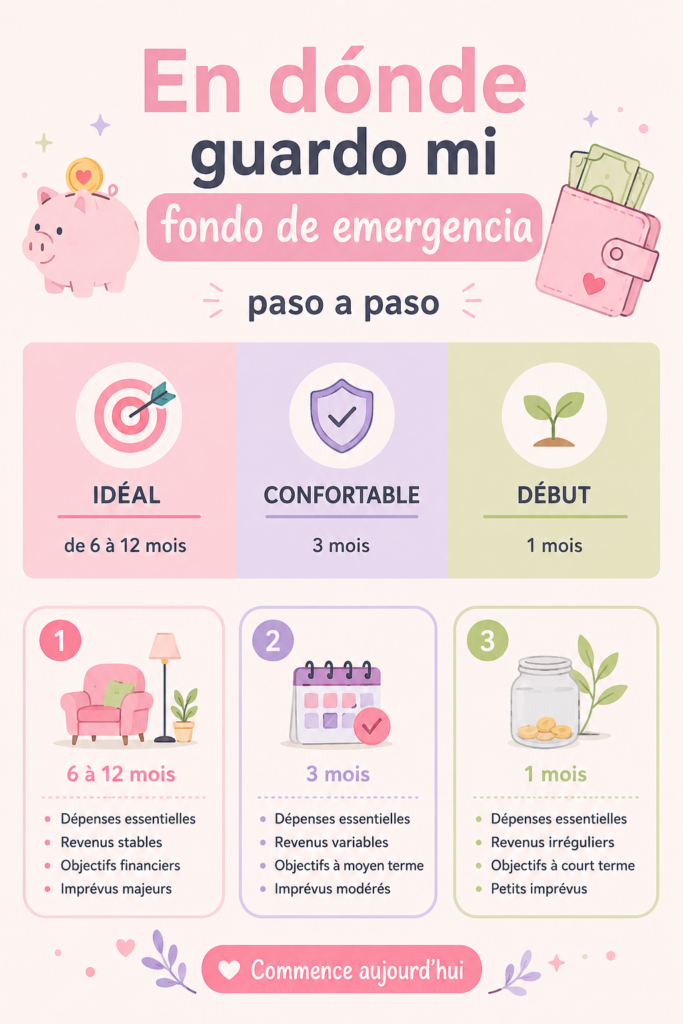 Femme souriante réfléchissant à son fonds d'urgence et aux meilleures options d'épargne.
