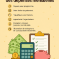 Exemple de planning de dépenses mensuelles pour une meilleure gestion financière
