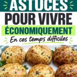 Une femme souriante examinant des astuces pour économiser de l'argent.