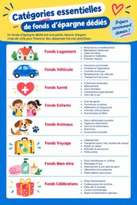 Femme souriante consultant ses finances avec un carnet et un stylo, représentant la gestion d'un fonds de secours.