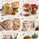 Cadeaux DIY colorés et créatifs pour Noël, montrant l'amour et la personnalisation.
