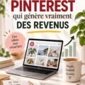 Femme réfléchissant à une stratégie pour son compte Pinterest.