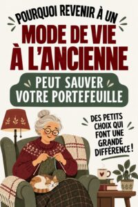 Une femme entrant dans une cuisine vintage, réfléchissant à un style de vie ancien qui aide à économiser de l'argent.