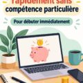 Femme souriante tenant des billets de banque, représentant le concept de gagner de l'argent rapidement.