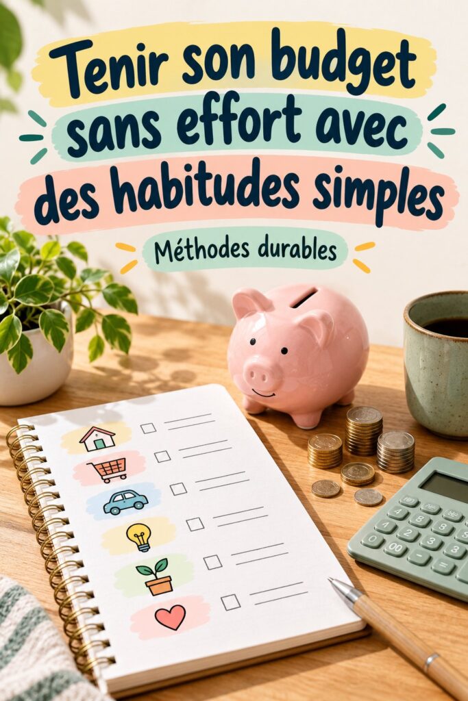 Femme regardant son budget sur un ordinateur portable avec un sourire serein.