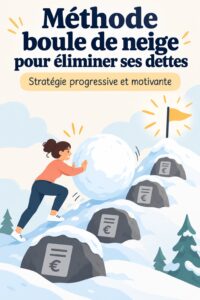 Image illustrant la méthode Snowball pour rembourser les dettes.