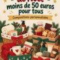Paniers-cadeaux de Noël créatifs et économiques à moins de 50 euros