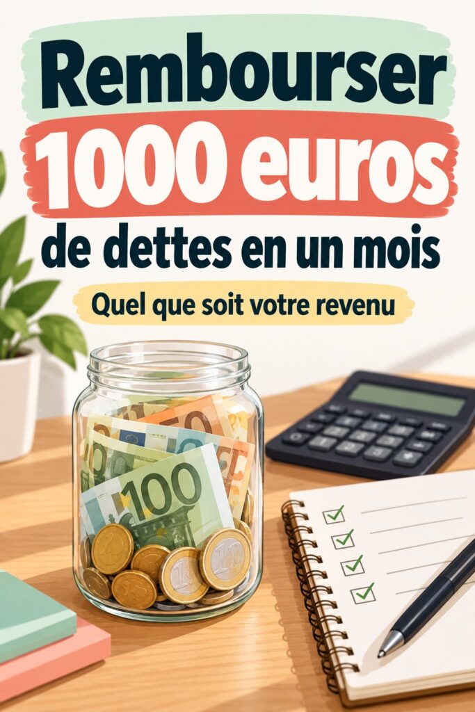 Femme souriante tenant des documents financiers avec un budget sur la table.