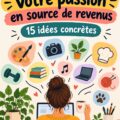 Femme travaillant sur son projet passion dans un cadre inspirant.