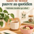 Une femme souriante apprend à vivre frugalement tout en profitant de la vie